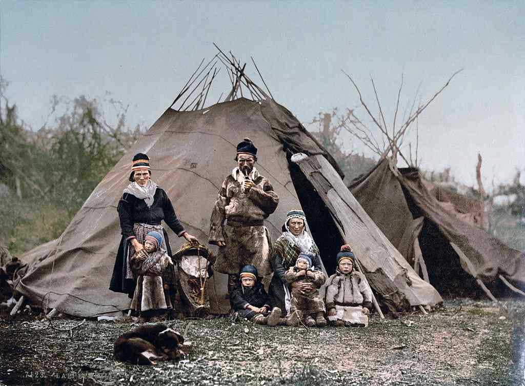 Sami familie 1900