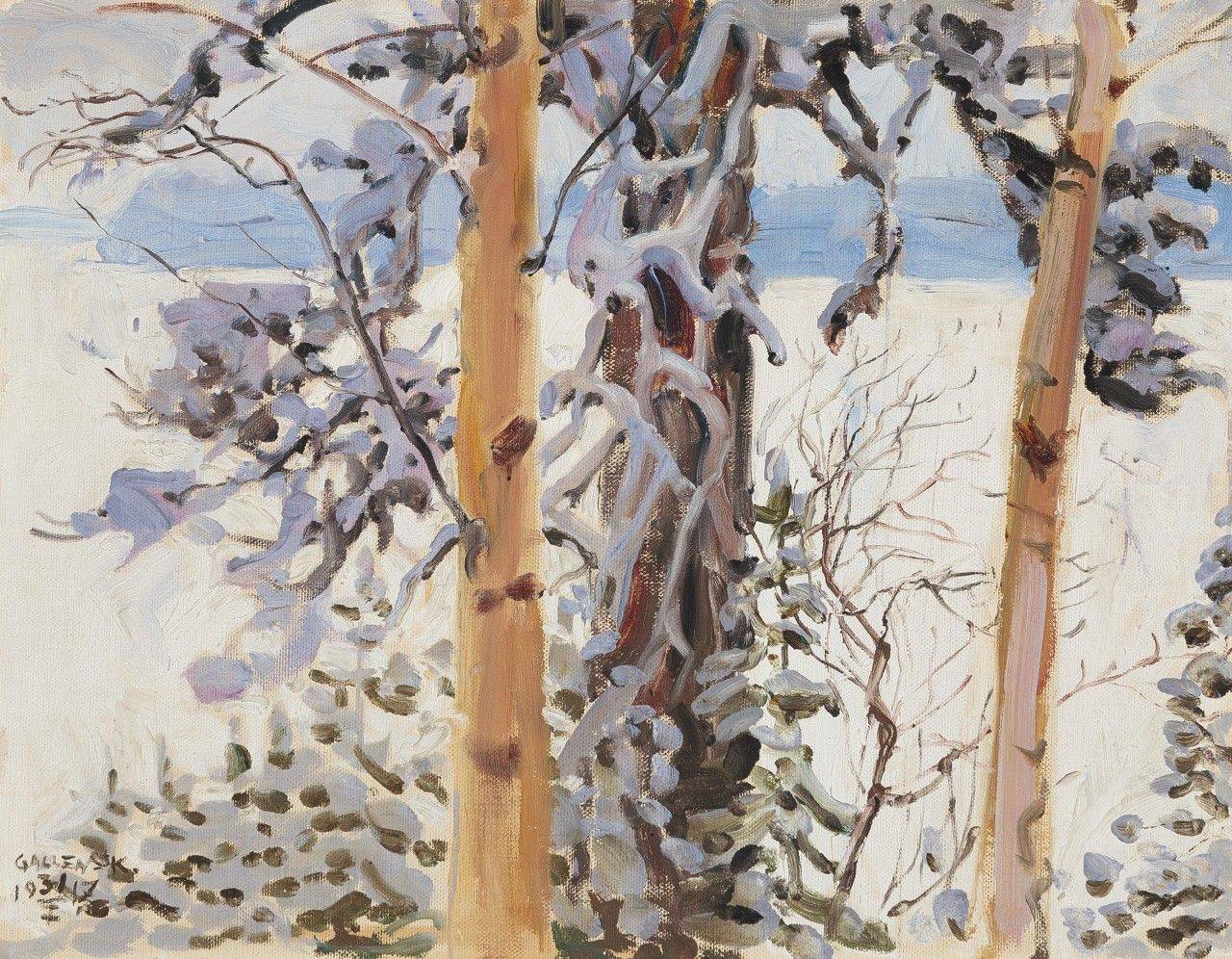 Akseli Gallen-Kallela 6 Akseli Gallen Kallela Trees
