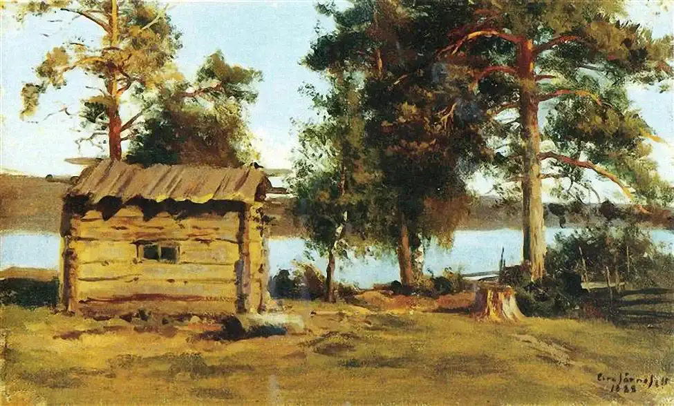 Erik Nikolai Järnefelt 11 Eero Jarnefelt 10 Savusauna 188