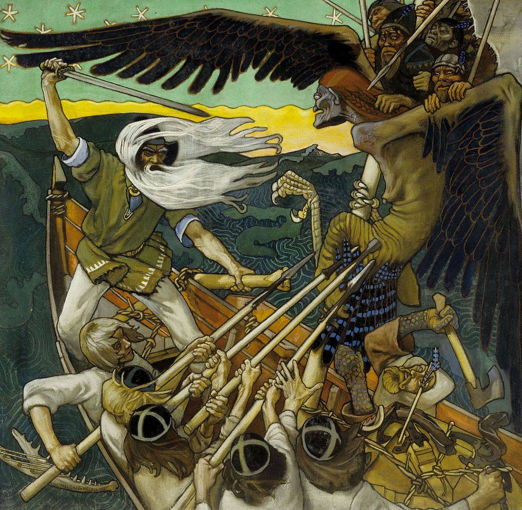 Akseli Gallen-Kallela 7 Akseli Gallen Kallela The Defense of the Sampo 1896
